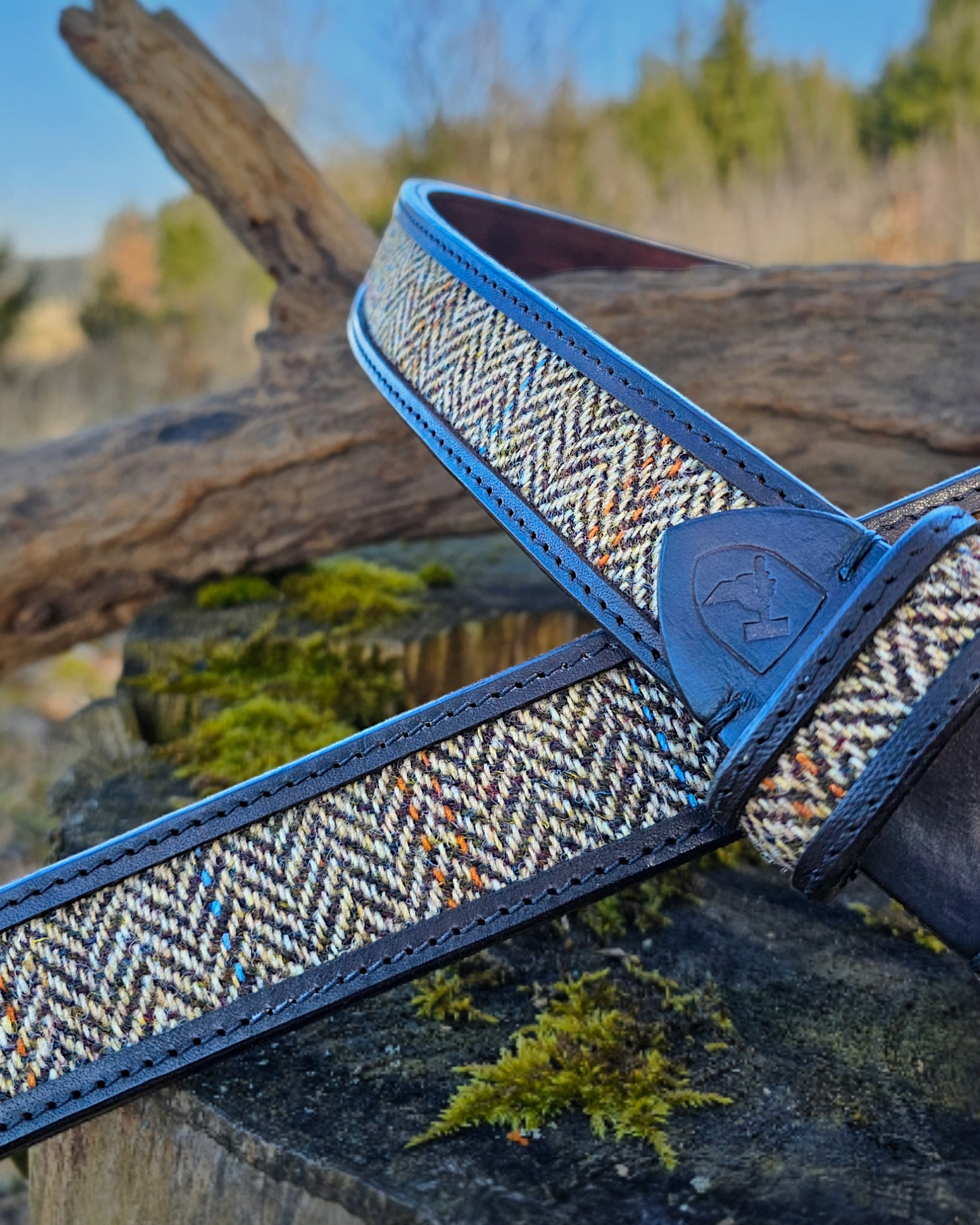Gürtel "Harris" mit Harris Tweed