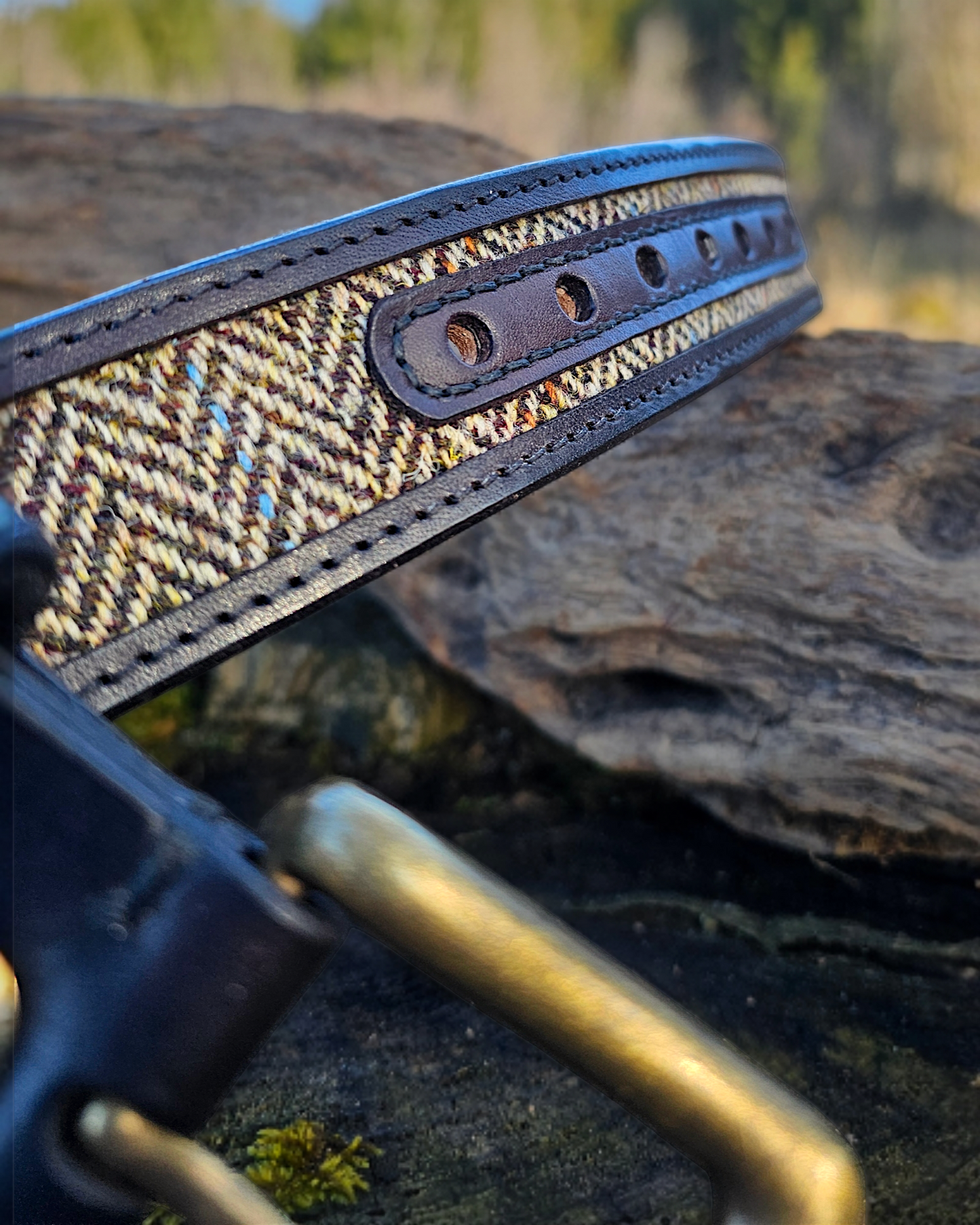 Gürtel "Harris" mit Harris Tweed