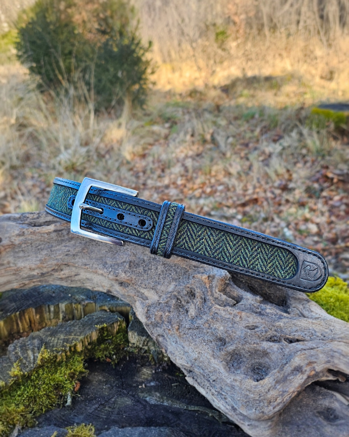 Gürtel "Tweed" mit Harris Tweed