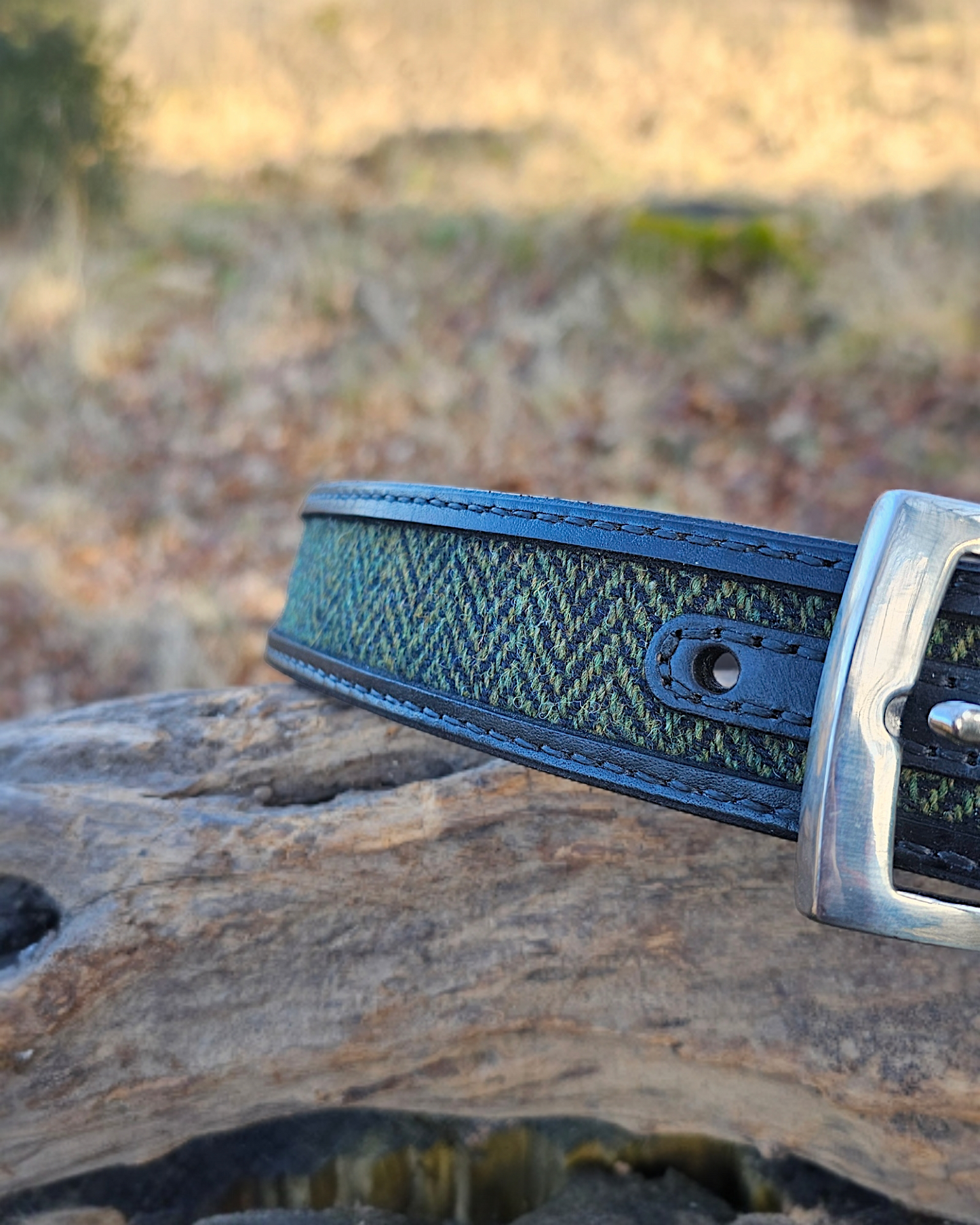 Gürtel "Tweed" mit Harris Tweed