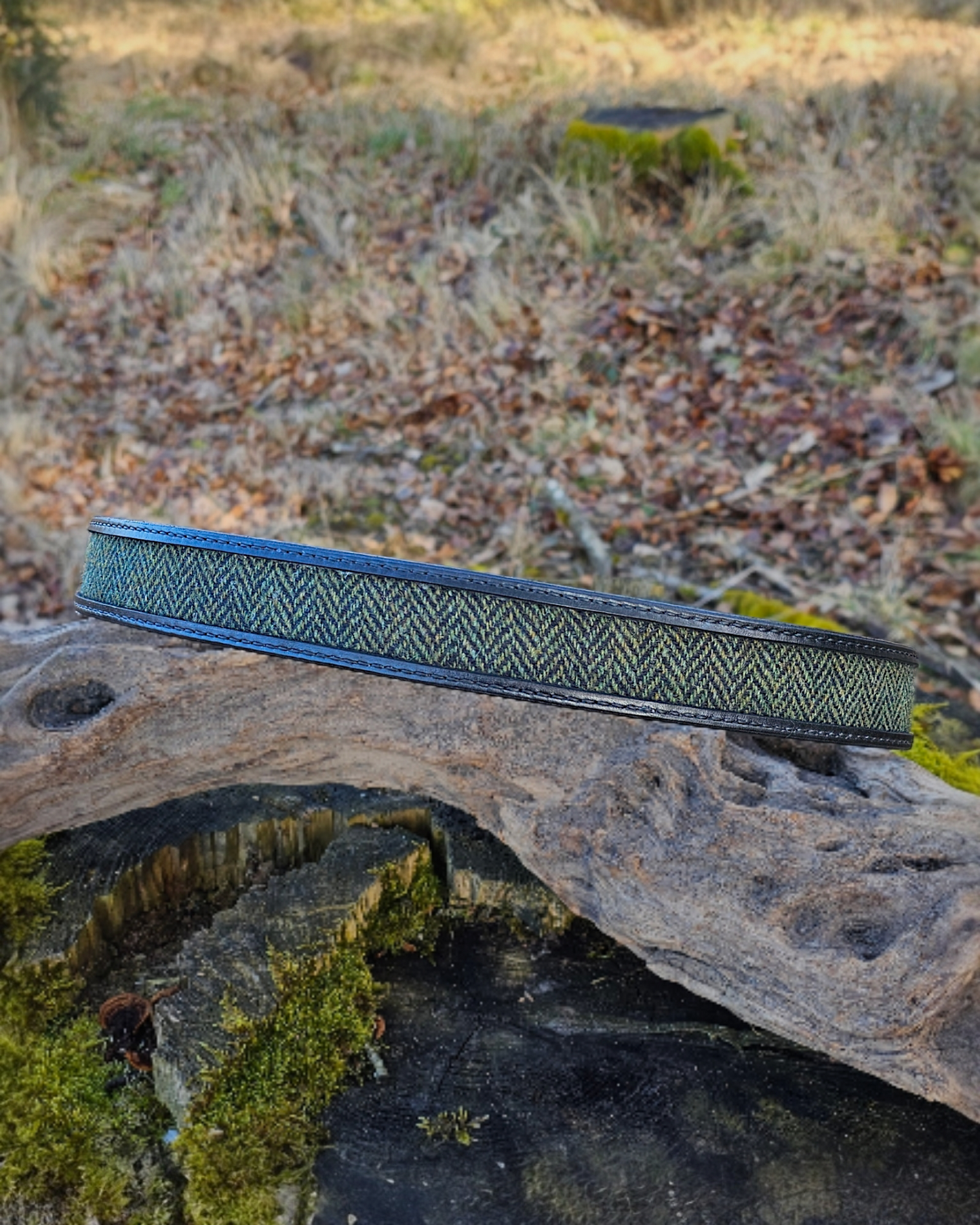 Gürtel "Tweed" mit Harris Tweed