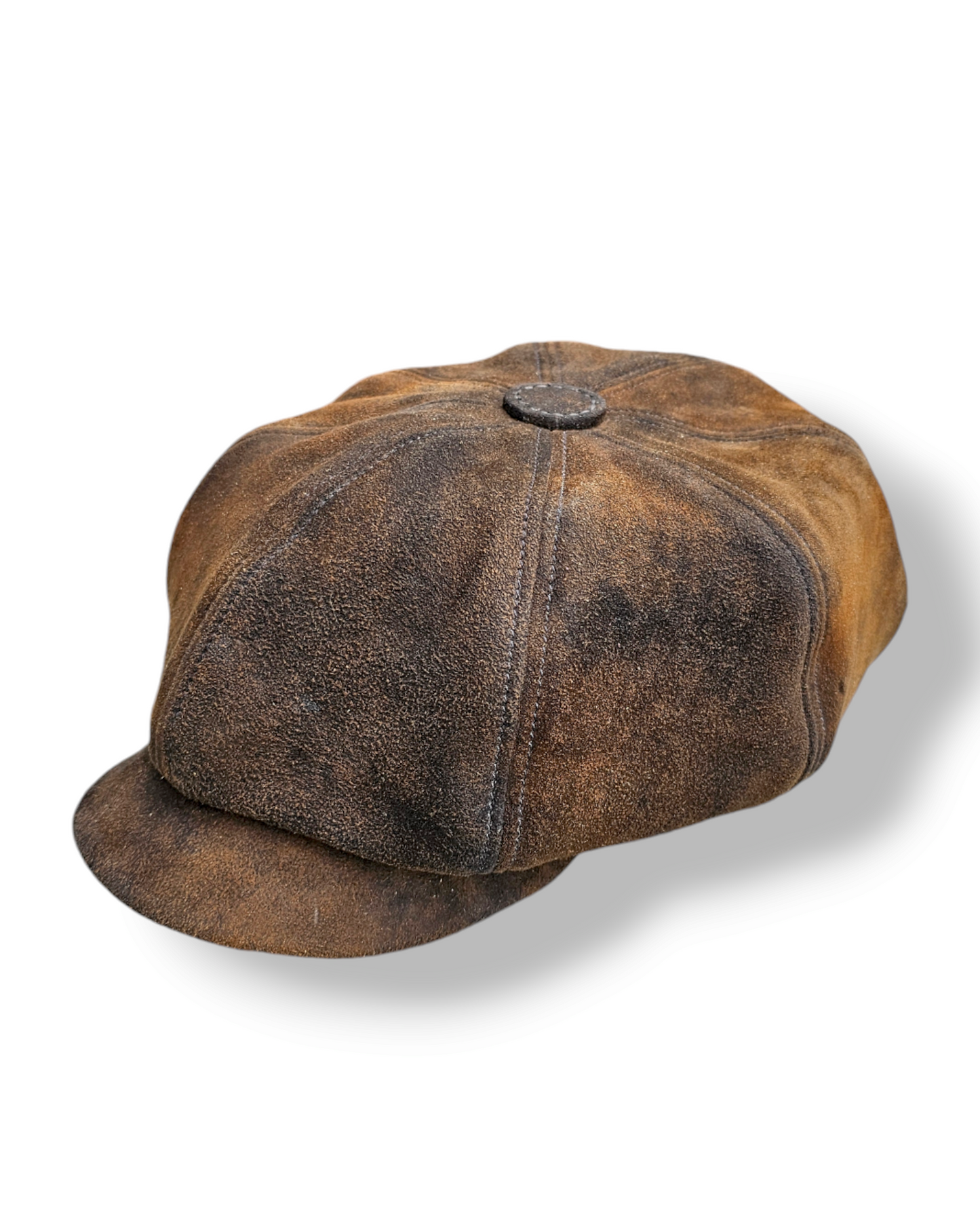 Newsboy Cap aus Hirschleder