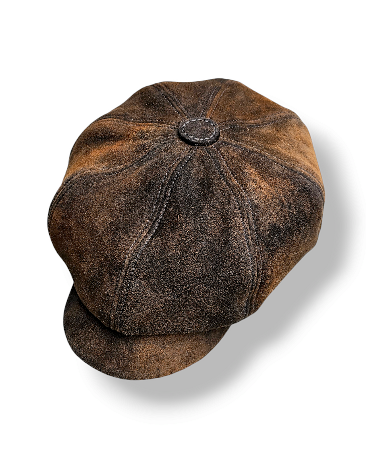 Newsboy Cap aus Hirschleder