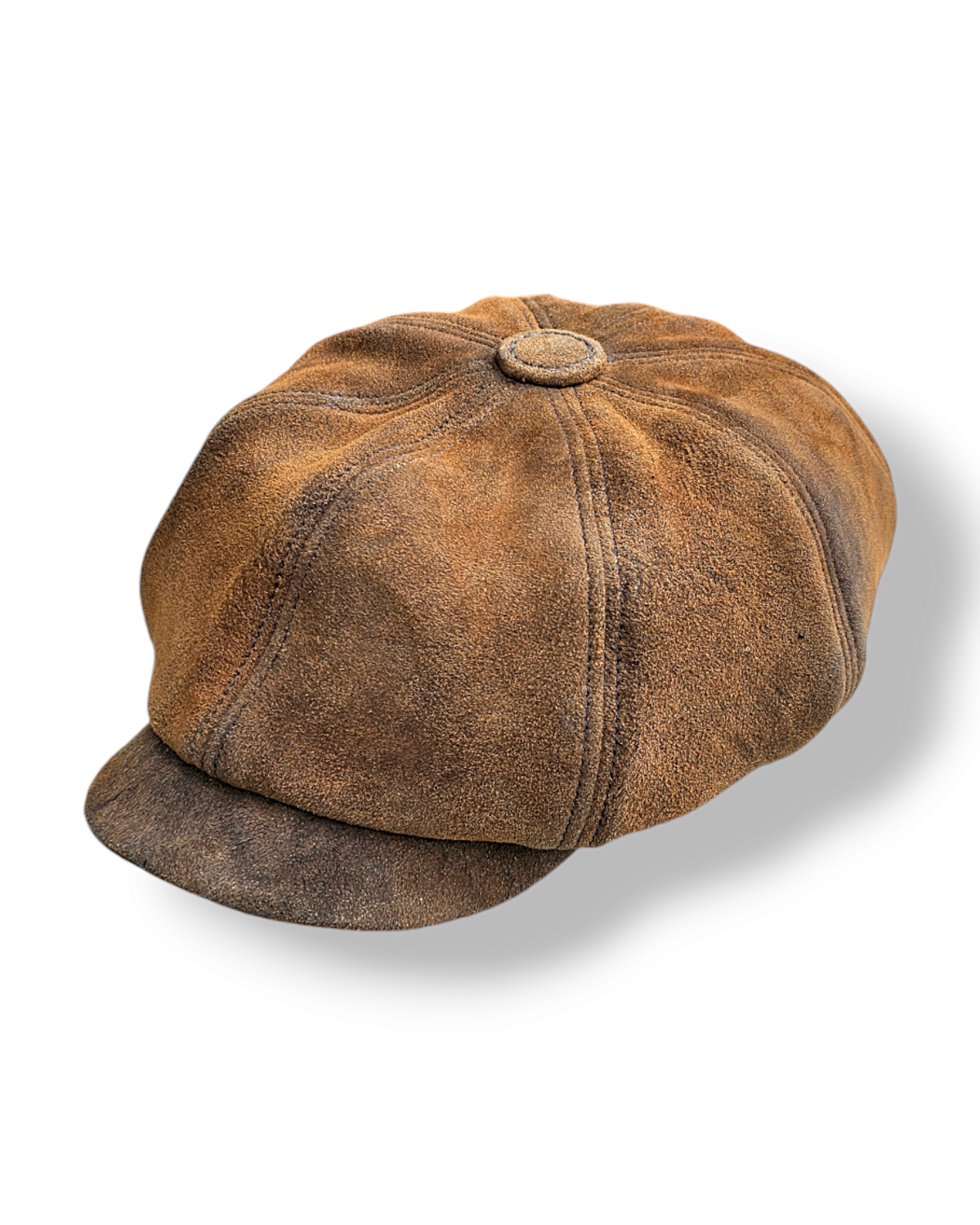 Newsboy Cap aus Hirschleder