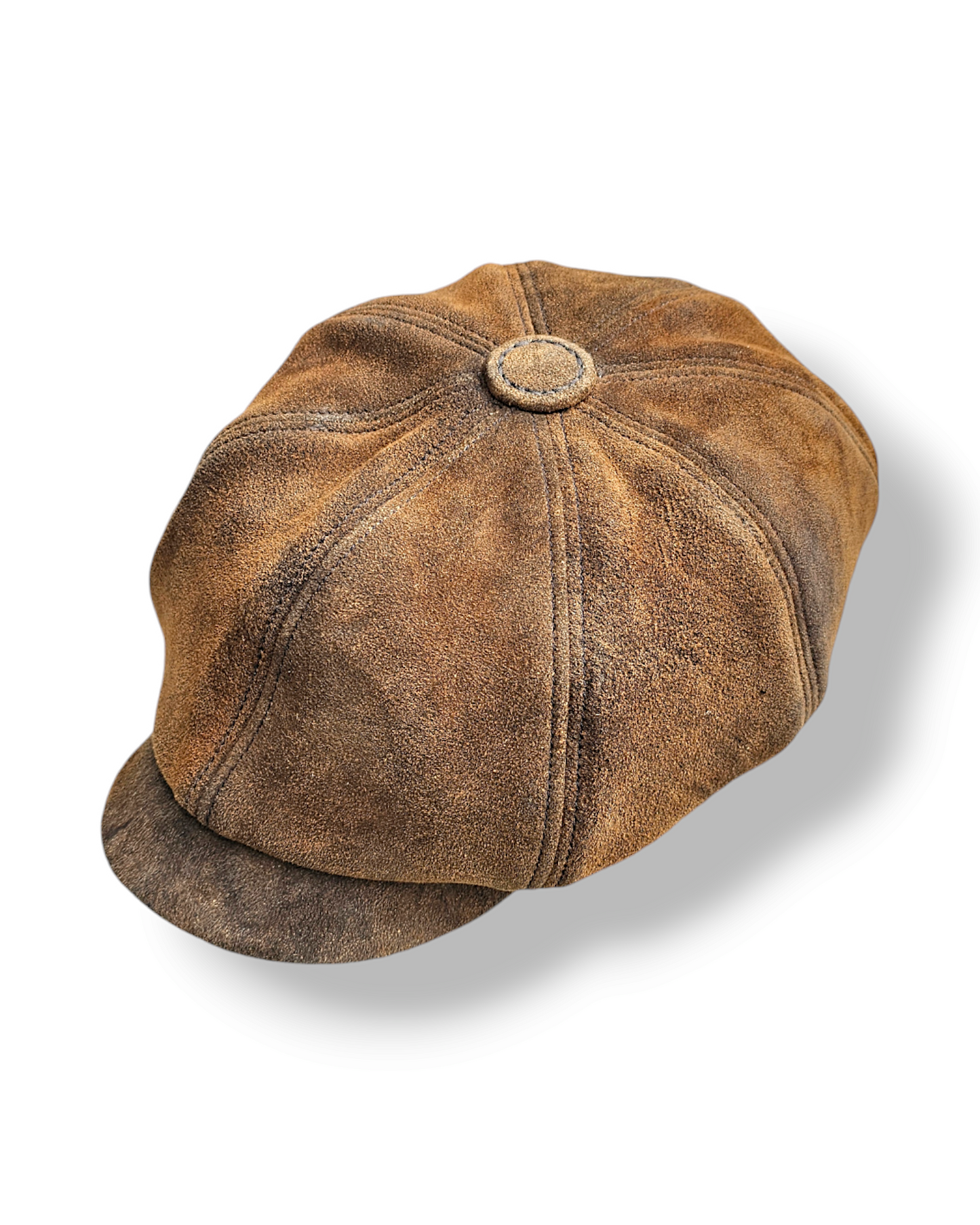 Newsboy Cap aus Hirschleder