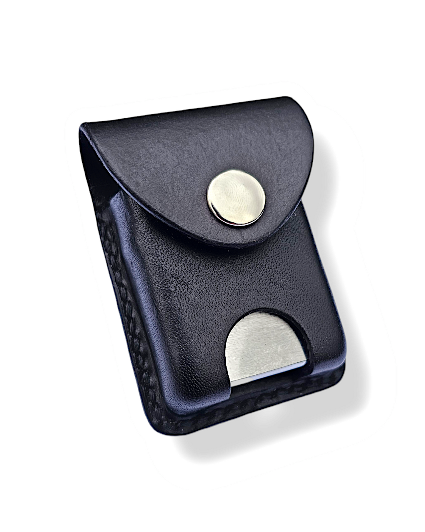 Zippo Ledertasche Handnaht