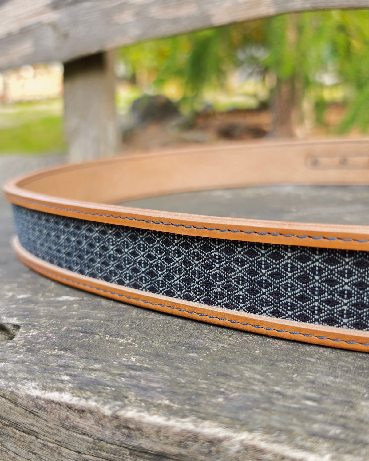 Ledergürtel Denim "12oz diamond Twill"