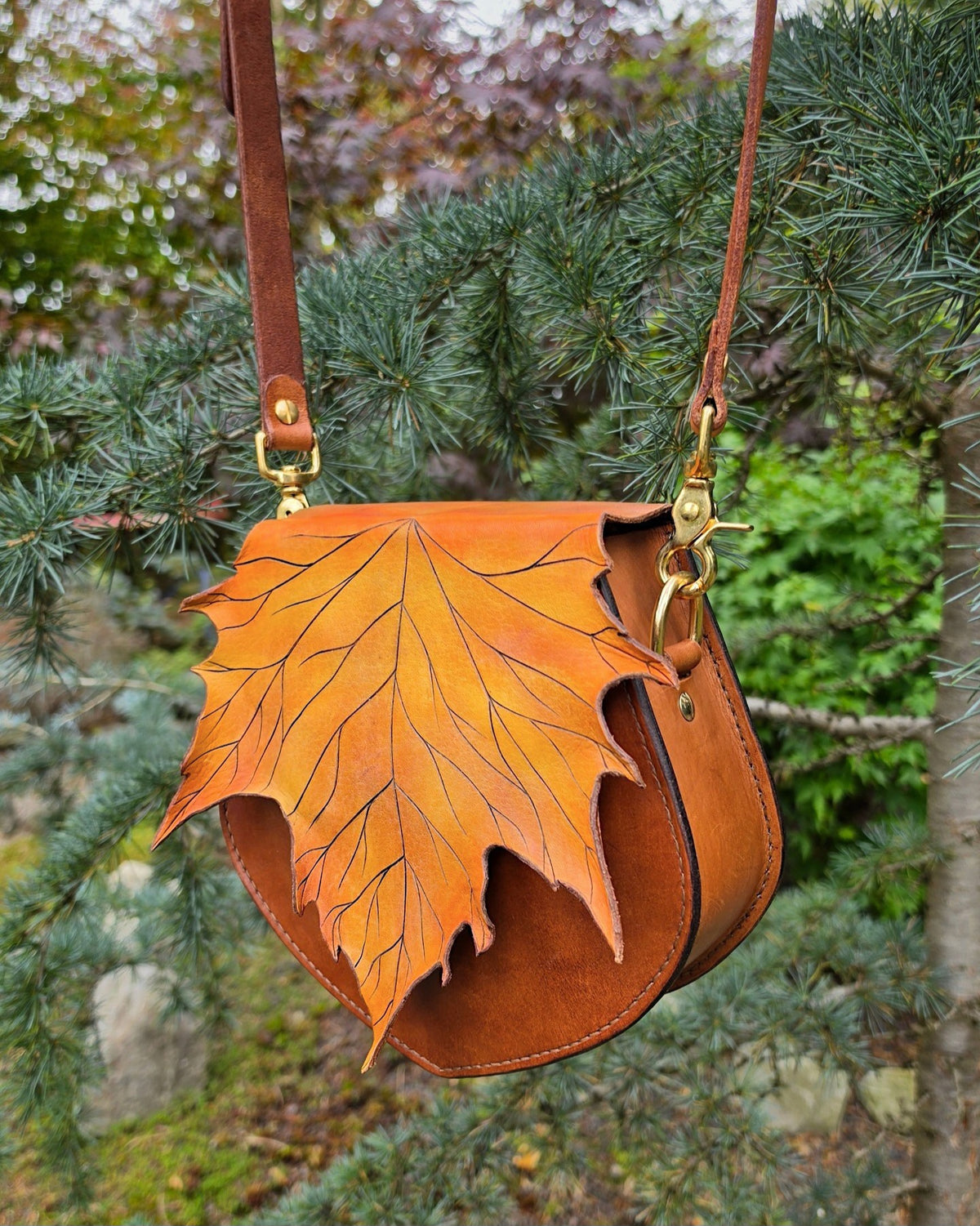 "Autumn Leaves" shoulder bag