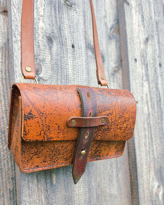 Bolso bandolera "old saddle"