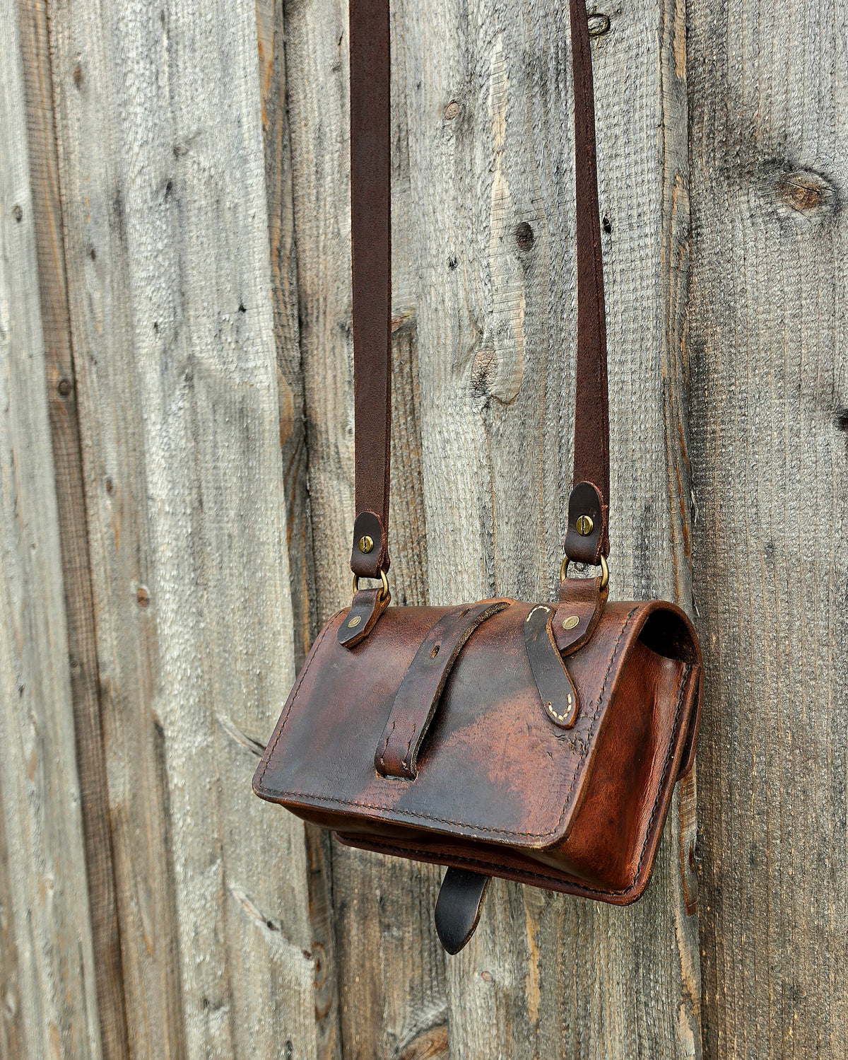 Sac bandoulière "old saddle"