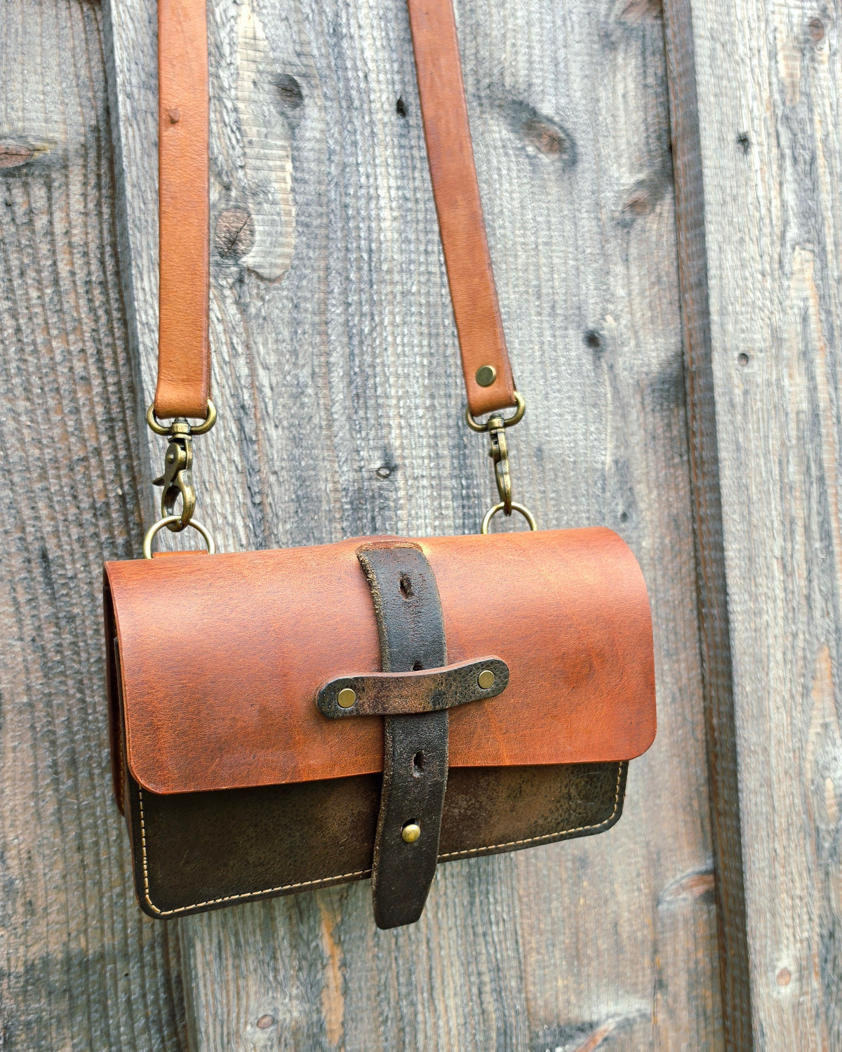Sac à bandoulière « old saddle »