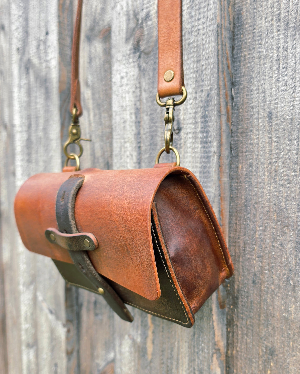 Sac à bandoulière « old saddle »