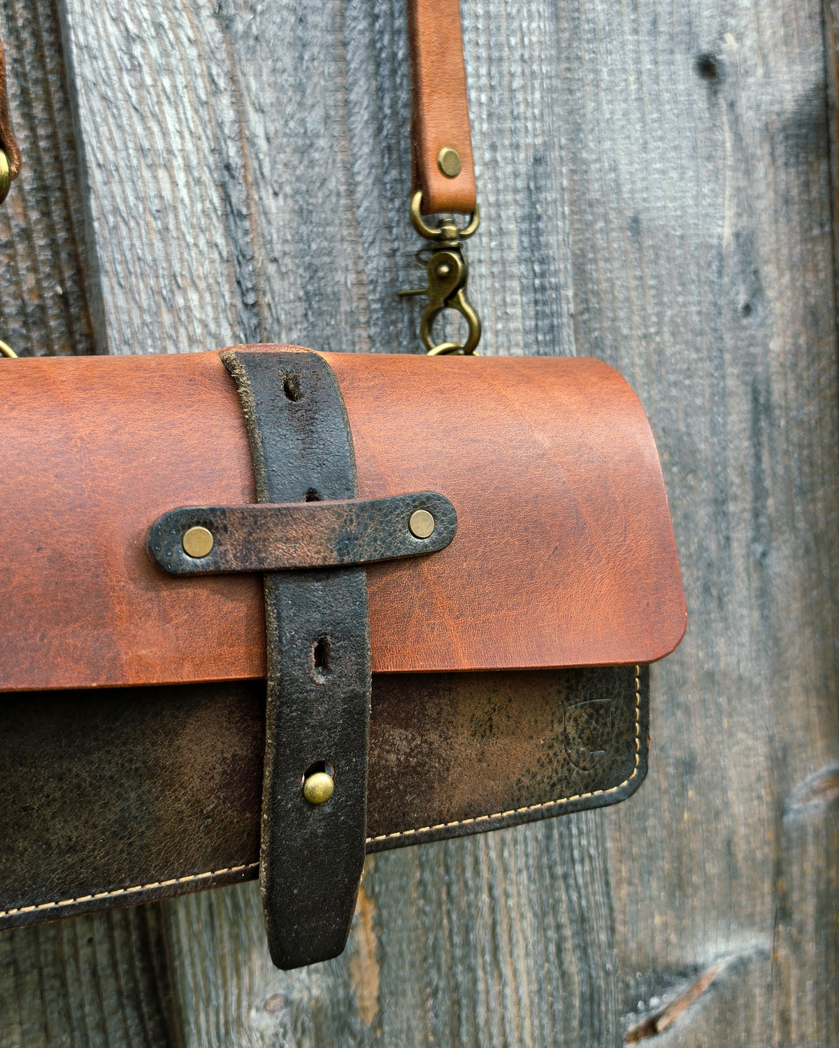 Sac à bandoulière « old saddle »