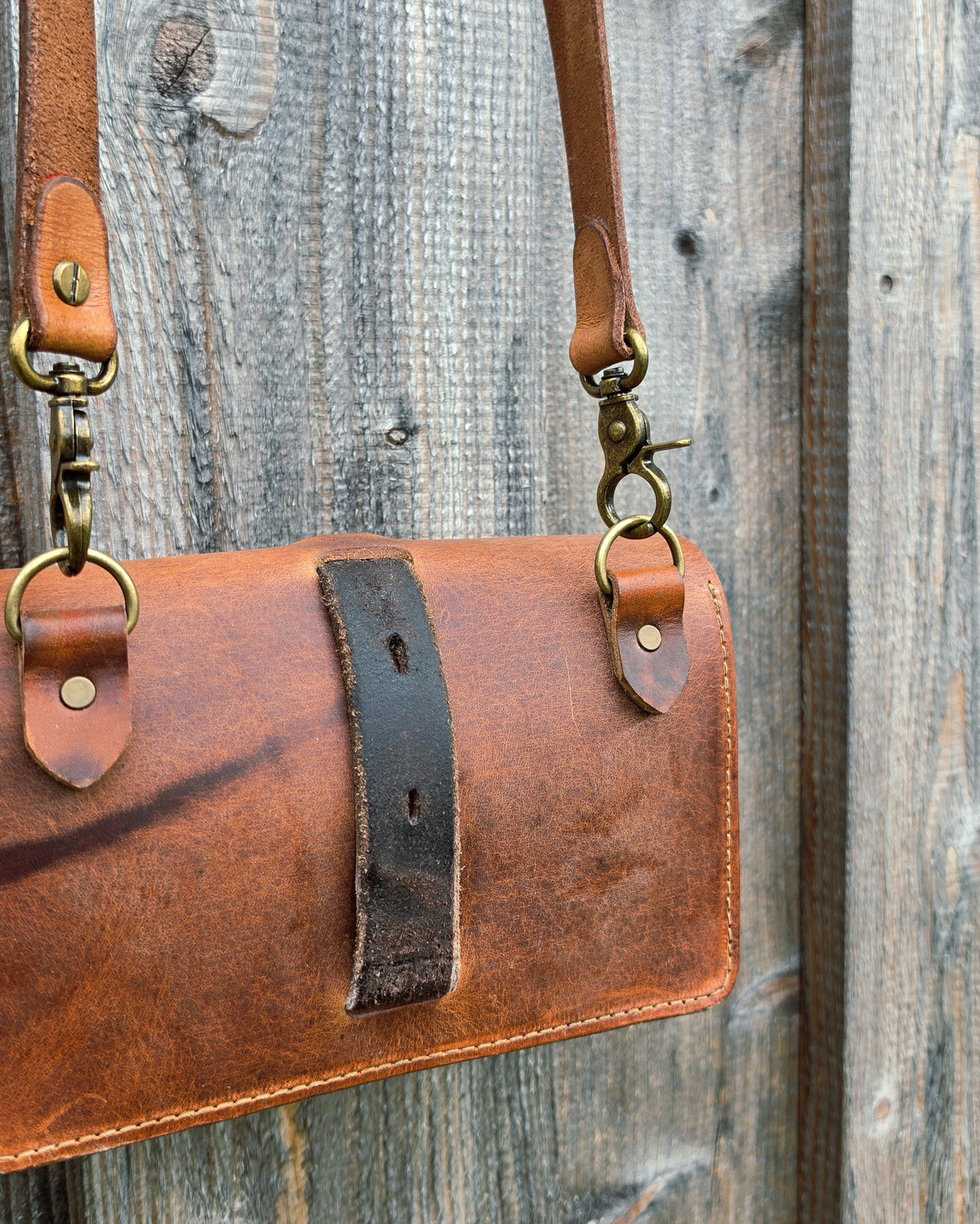 Sac à bandoulière « old saddle »