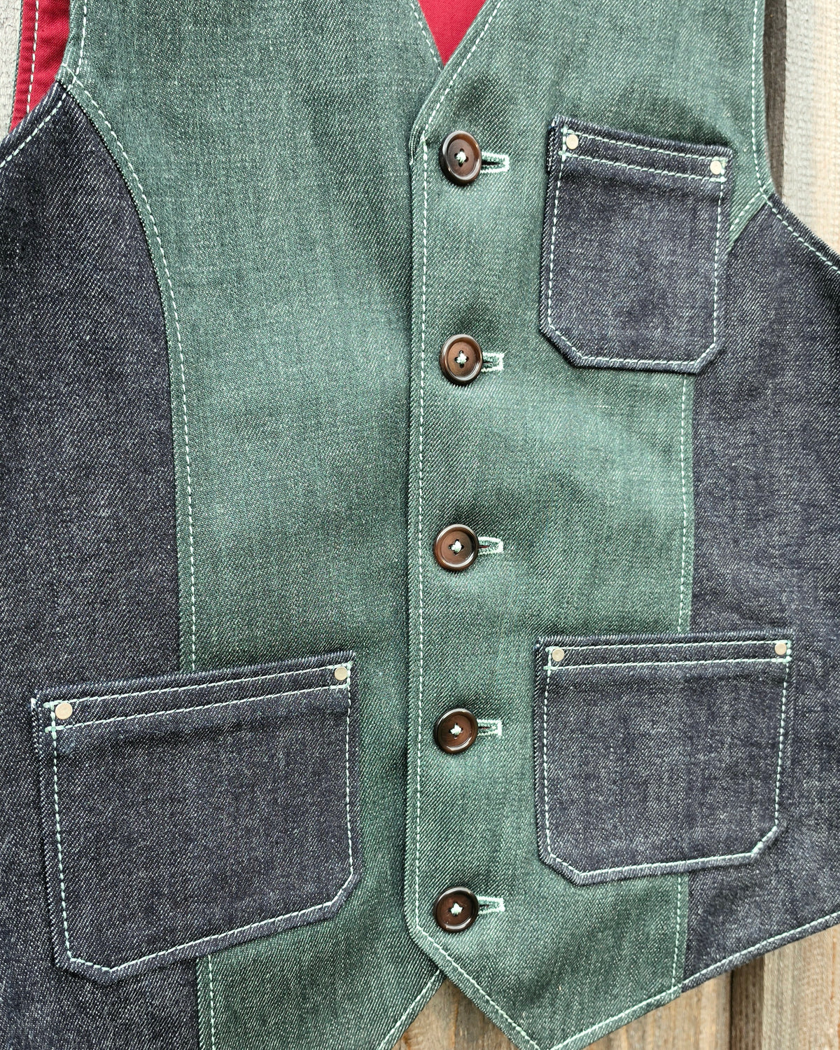 Gilet pour homme "Forrest Green"