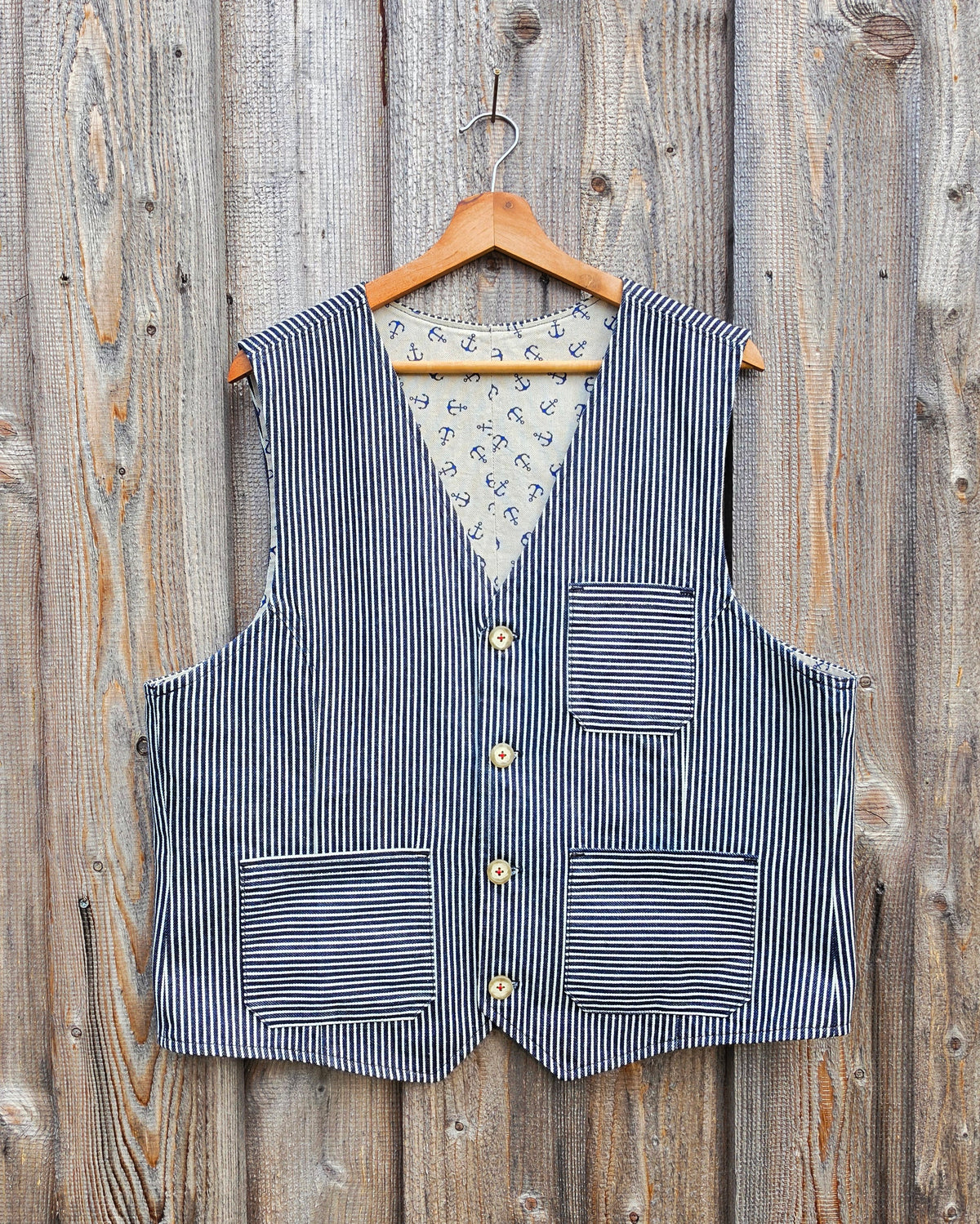 Gilet pour homme "Hickory Stripe"