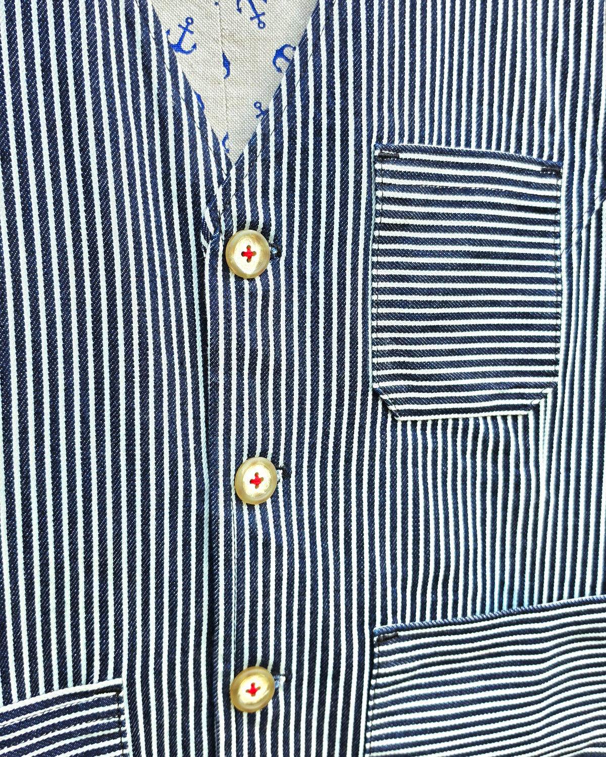 Gilet pour homme "Hickory Stripe"