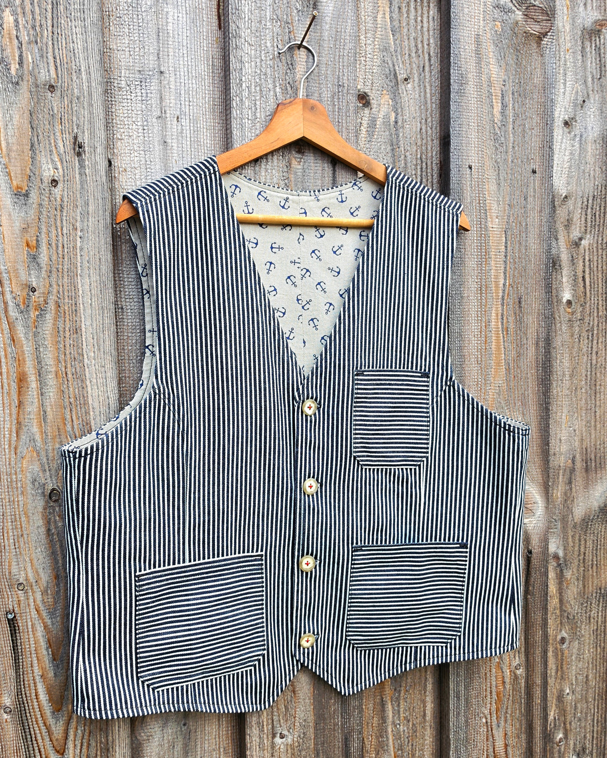 Gilet pour homme "Hickory Stripe"