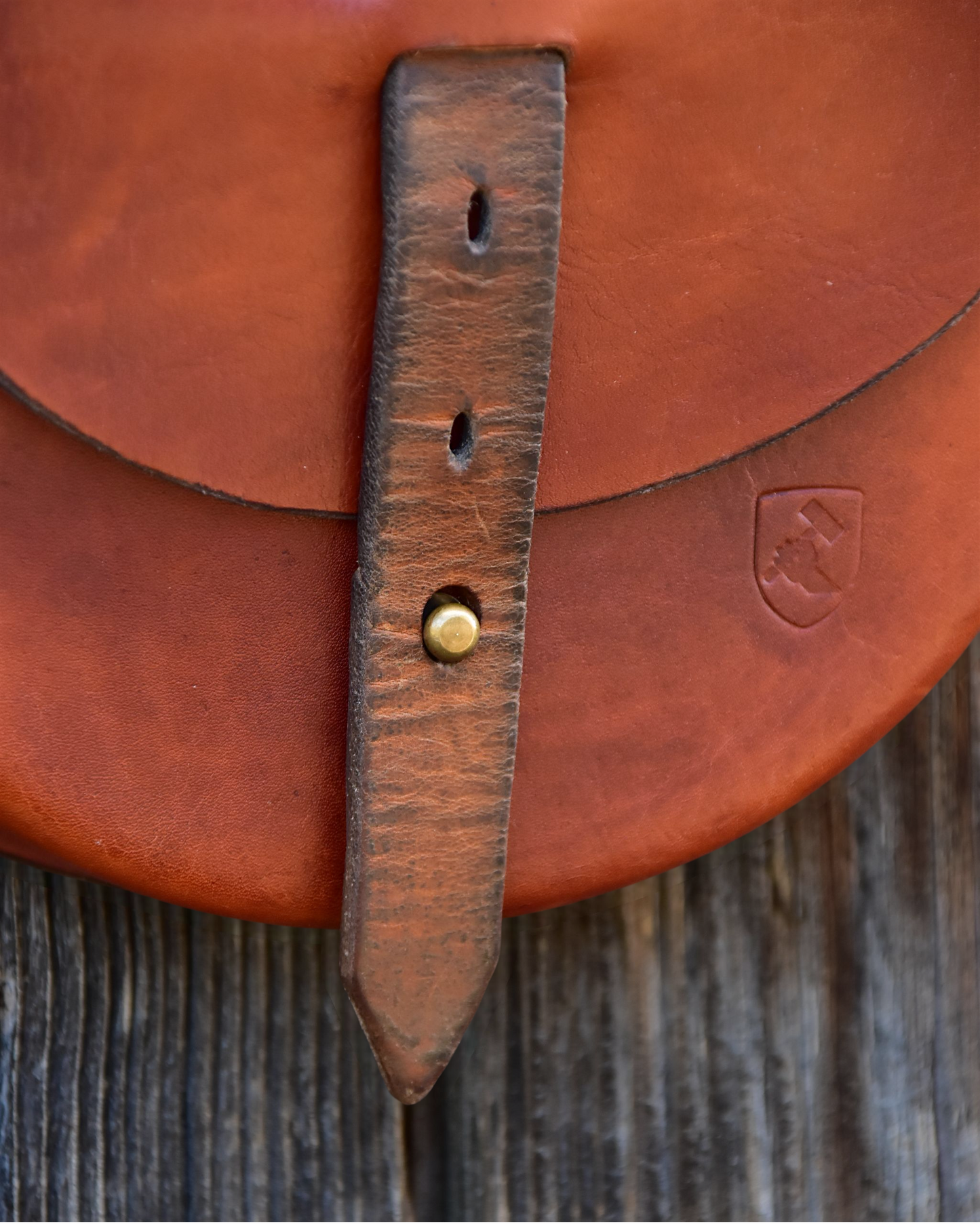 Umhängetasche "Hunter" Farbe Cognac