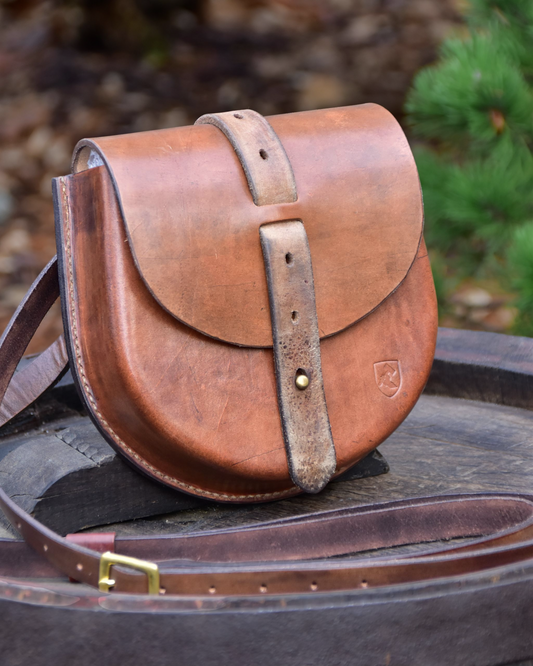 Umhängetasche "Hunter" Farbe brown