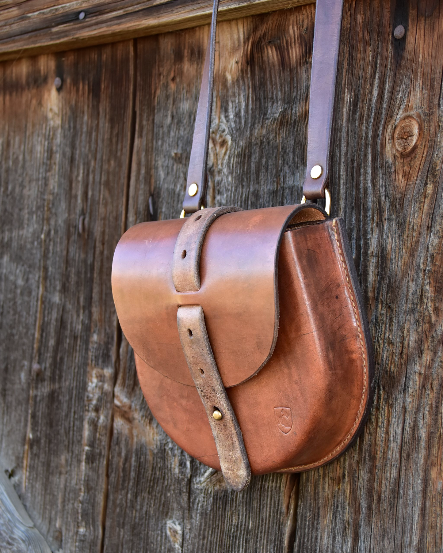 Umhängetasche "Hunter" Farbe brown