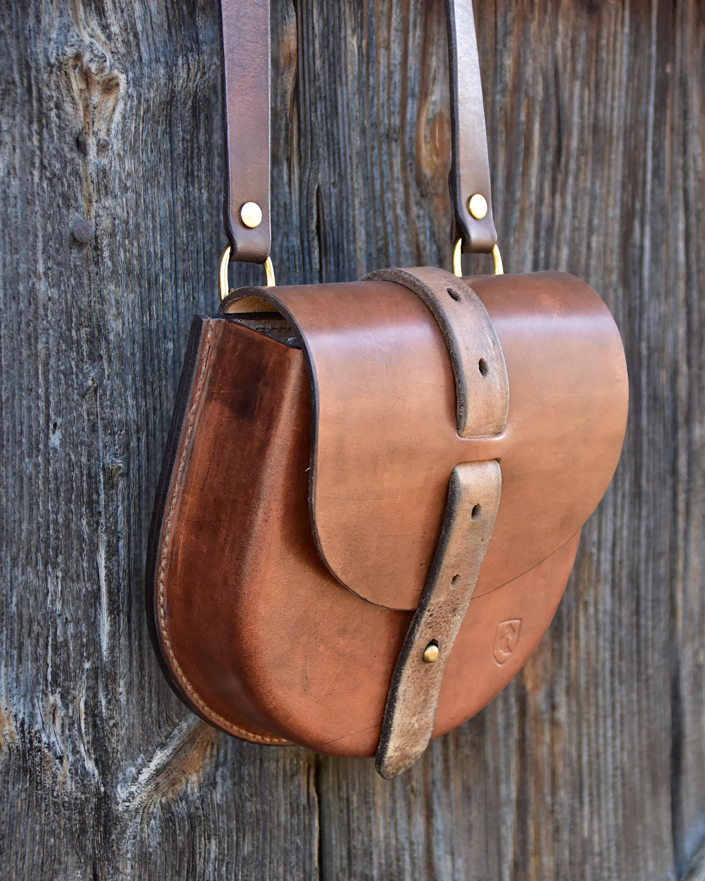 Umhängetasche "Hunter" Farbe brown